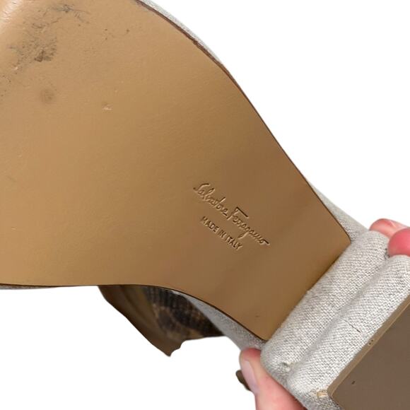 Y2k Salvatore Ferragamo Runway Wedges - Picture 5 of 12